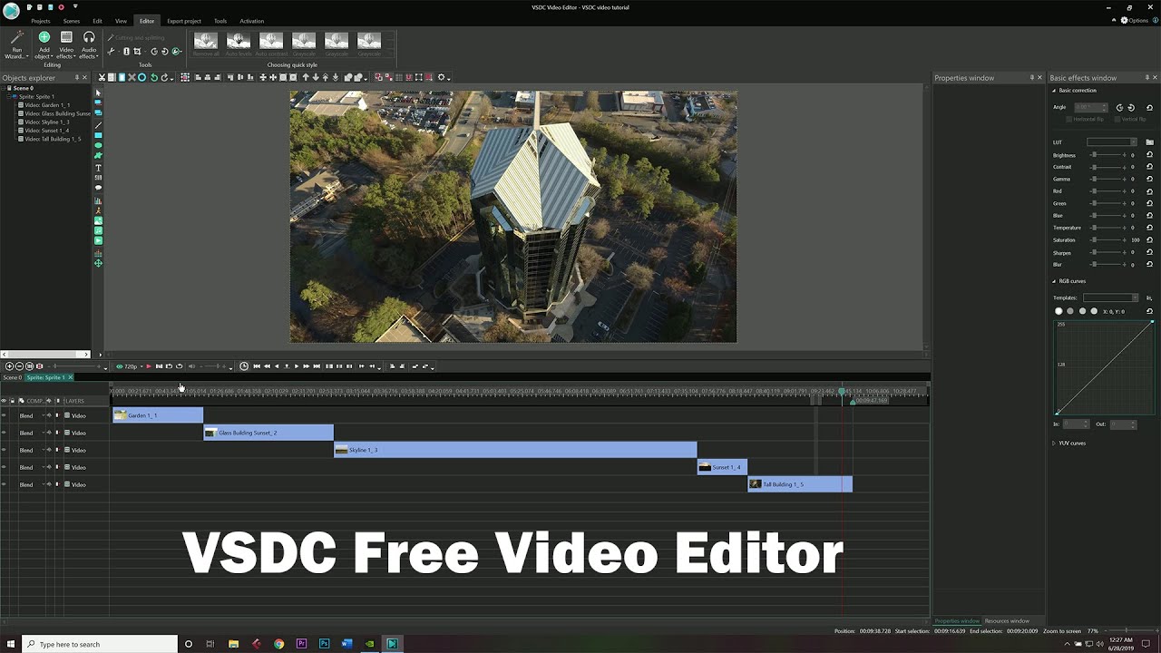 vsdc free video editor.